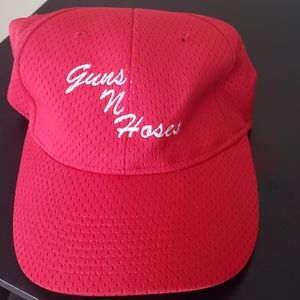 Guns And Hoses Hat Color - Red